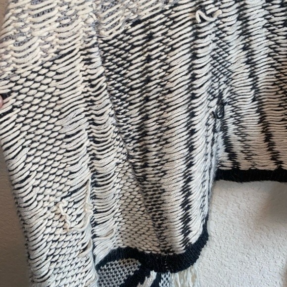 Soprano western wool cardigan waterfall tassel M aztec nashville - Picture 15 of 16